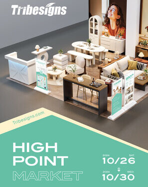 Tribesigns将于十月首次参展美国高点家具及家居装饰展览会