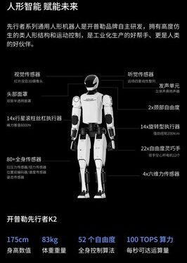 开普勒正式发布人形机器人先行者K2 开启商业化进程