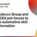 德科集团与欧洲汽车制造商协会（ACEA）携手推动汽车行业技能转型