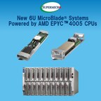 Supermicro 扩展云服务提供商解决方案组合，推出搭载 AMD EPYC™ 4005 系列处理器的全新 6U 20 节点 MicroBlade®