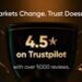 Vantage荣获Trustpilot 4.5星评分，进一步增强客户信心