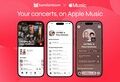 随着iOS 26.4的发布，Bandsintown将在Apple Music上推出演出列表