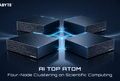 技嘉展示 AI TOP ATOM 四机串联集群，以科学运算验证地端 AI 扩展能力