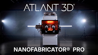 ATLANT 3D 推出 NANOFABRICATOR® PRO:全球首个且唯一面向 AI 驱动材料发现的物理平台