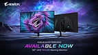 技嘉 AORUS ELITE FO32U24G 32 寸 4K 240Hz WOLED 电竞显示器正式上市