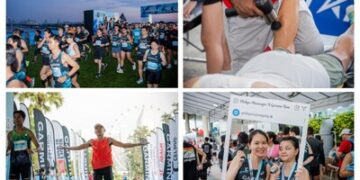 Philips Massager Singapore Marks a Milestone as Support Sponsor at Garmin Run Singapore 2024