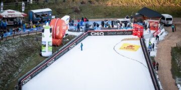 CHiQ Partners with Olympic Champion Andreas Wellinger Team Up to Conquer the Slopes at FIS Ski Jumping World Cup