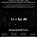 Samsung Press Conference at CES 2025 ‘AI for All: Everyday, Everywhere’