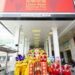Hong Kong Harbour City Shopping Mall launches “Lions Roar, Blessings Pour” Chinese New Year Decorations. A striking lion dance performance by eighteen lions kicked off the event