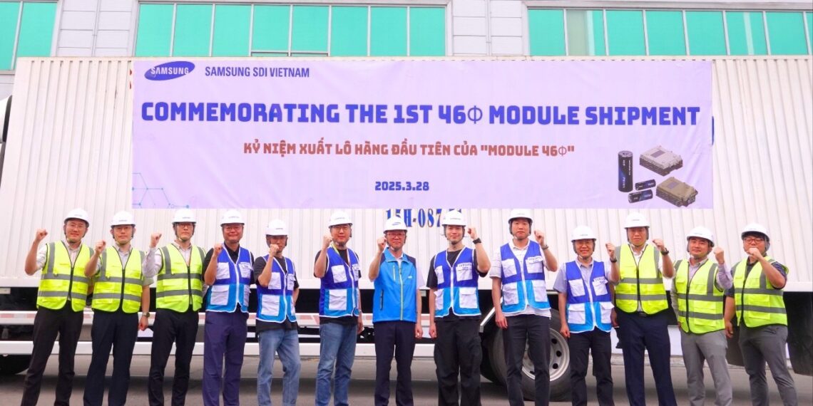 Samsung SDI Begins Production of 46-Series Cylindrical Batteries and Initial Supply for U.S. Customer