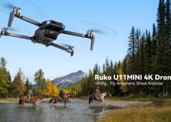 Ruko Unveils U11MINI 4K Drone: Your First Pocket Aerial Drone
