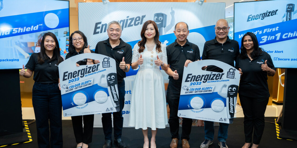 ENERGIZER LAUNCHES THE WORLD’S FIRST 3-IN-1 CHILD SHIELD™ COIN-CELL LITHIUM RANGE IN MALAYSIA