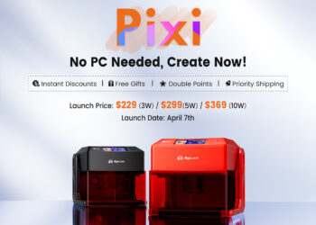 AlgoLaser Unveils Pixi: Simplifying Smart Laser Engraving Like Never Before