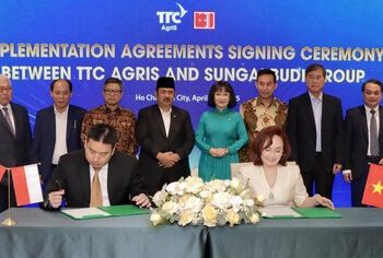 TTC AgriS and Sungai Budi advance Vietnam-Indonesia strategic cooperation, promoting a high-tech circular agriculture model