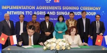 TTC AgriS and Sungai Budi advance Vietnam-Indonesia strategic cooperation, promoting a high-tech circular agriculture model