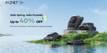 Ditch the Pool Cover and Dive Into Spring Cleaning: Aiper Shares New Deals to Get Your Pool Summer-Ready