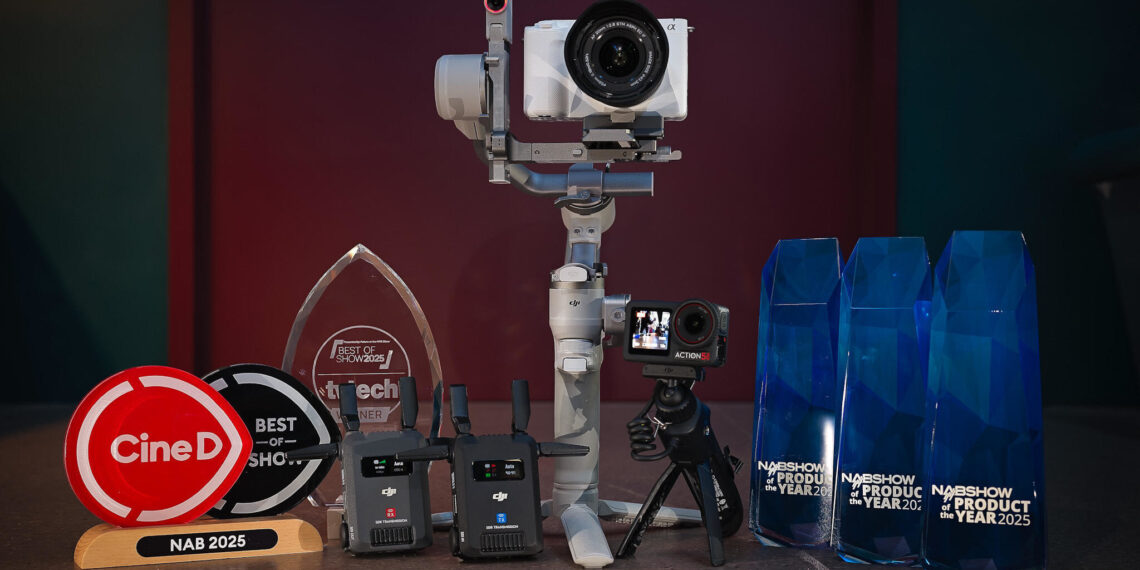 DJI’s Ronin and Osmo Win Five Awards at NAB Show 2025