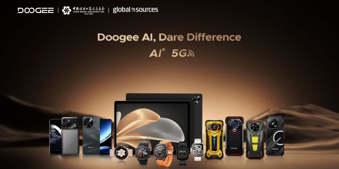 DOOGEE Unveils the Different Charm of Electronics at Dual Exhibitions: Canton Fair & Global Sources Mobile Electronics 2025
