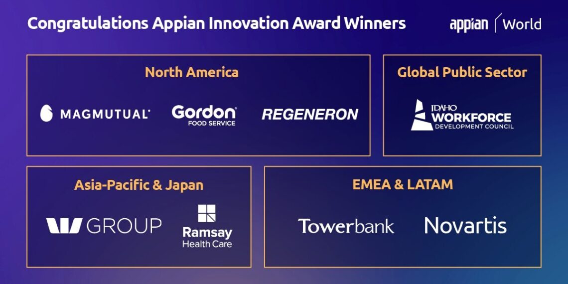 Appian Celebrates 2025 Innovation Award Winners