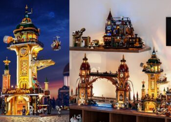 FUNWHOLE Steampunk World — A Victorian-style Building Brick World Powered by Patented Light Tech and Authentic Building
