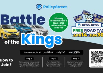 Ready, Set, Renew: PolicyStreet Launches Battle of the Kings Campaign for Myvi, Bezza, & Axia Drivers