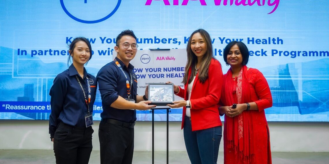 Alpro Pharmacy Now Offers Free AIA Vitality Health Check to Support Early Disease Detection