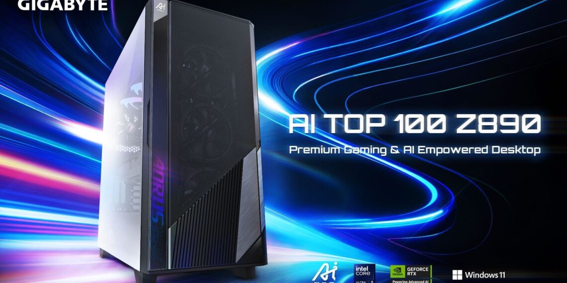 GIGABYTE Announces the Premium Gaming and AI Computing Solution AI TOP 100 Z890 Now Available in North America
