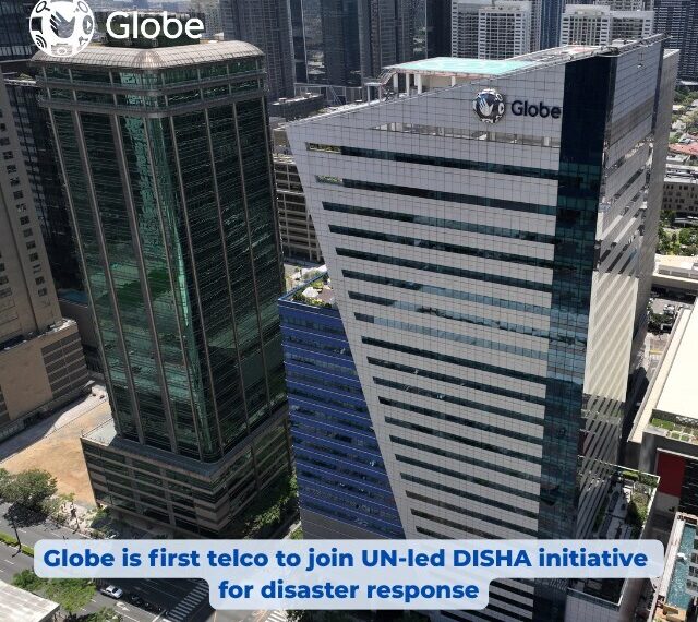 Globe is first telco to join UN-led DISHA initiative for disaster response