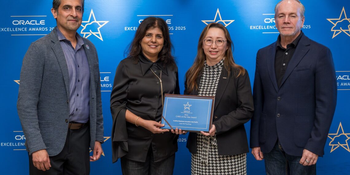 FUJIFILM Business Innovation Asia Pacific Honoured with Oracle Asia Pacific CHRO of the Year Award