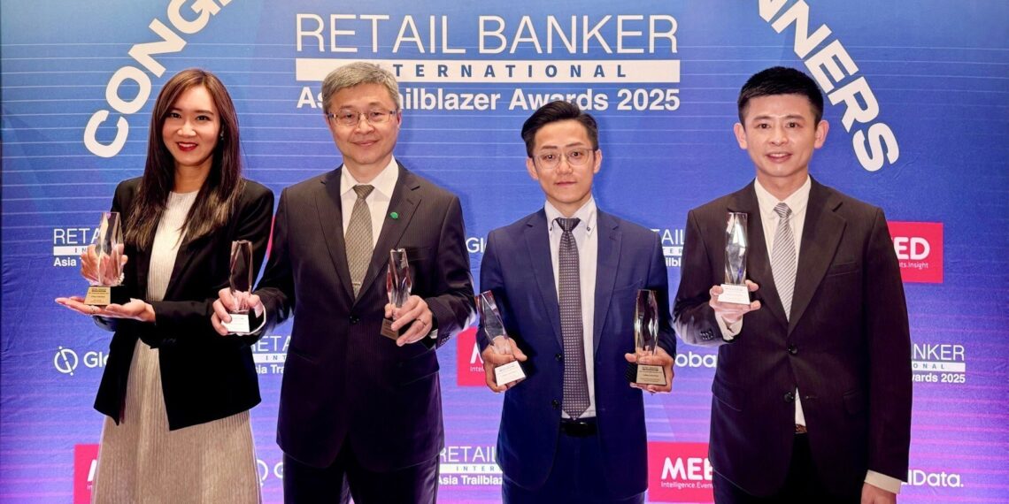 Cathay United Bank Takes Home 6 Awards From the Retail Banker International for Digital Excellence