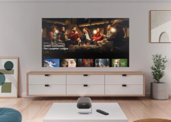 ViewSonic’s New M1 Max Elevates 360° Portable Projection with Built-in Google TV