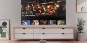 ViewSonic’s New M1 Max Elevates 360° Portable Projection with Built-in Google TV