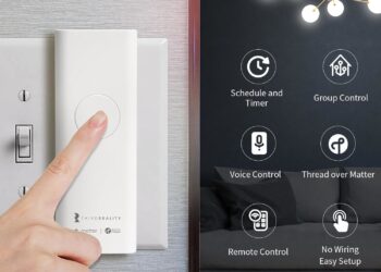 THIRDREALITY Launches Smart Switch MT1: Effortless Home Control with Matter over Thread Technology