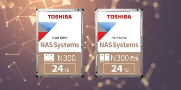 Toshiba Adds 24TB Capacity to N300 and N300 Pro Internal Hard Disk Drive Series