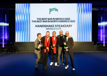 HANDSHAKE SPEAKEASY FROM MEXICO CITY IS NAMED THE BEST BAR IN NORTH AMERICA FOR THE SECOND YEAR IN A ROW AS THE RANKING OF NORTH AMERICA’S 50 BEST BARS IS REVEALED