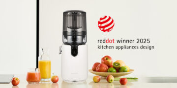 Hurom’s E50ST Slow Juicer Wins 2025 Red Dot Design Award