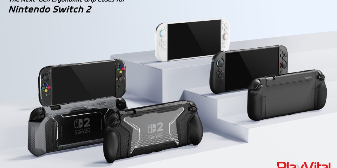 Gear Up for Nintendo Switch 2: PlayVital Debuts Next-Gen Grip Cases