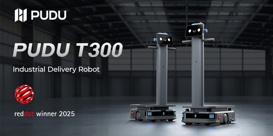 Pudu Robotics’ PUDU T300 Honored with Red Dot Award 2025 for Product Design