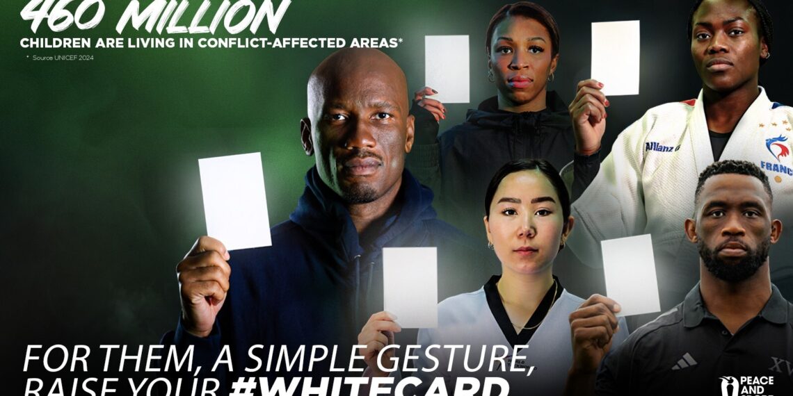 Peace and Sport launches the #WhiteCard 2025 campaign to promote peace through sport