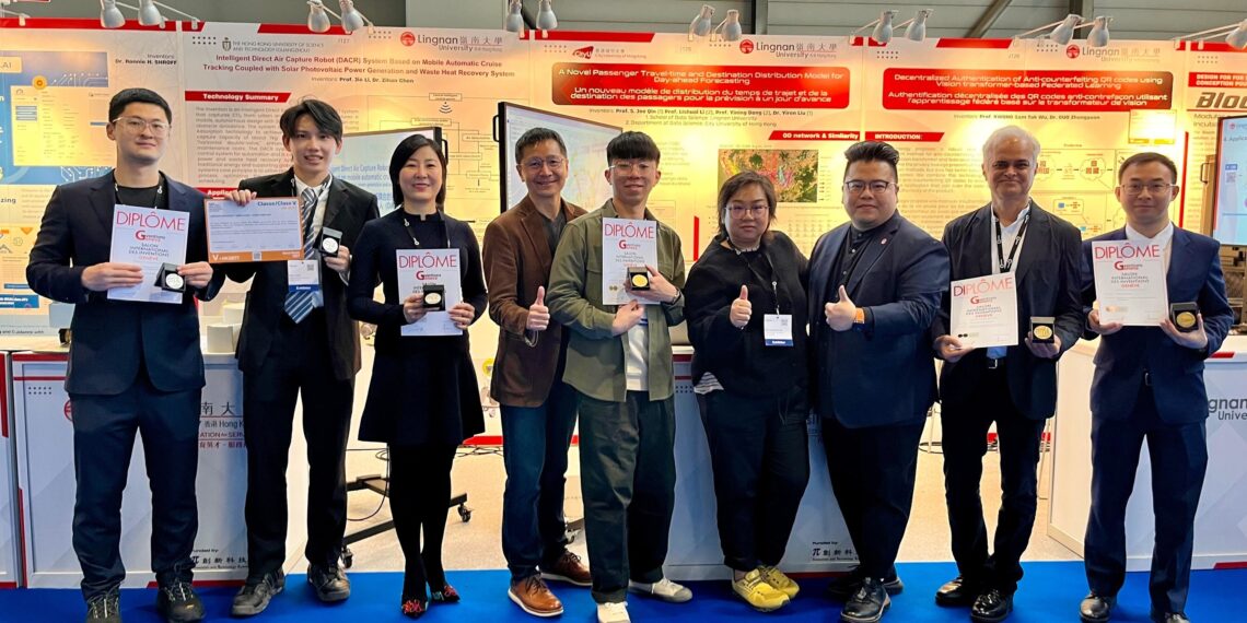 Lingnan University shines at International Exhibition of Inventions Geneva, winning 5 prizes ― Record-breaking number of exhibitors and awards-winning achievements