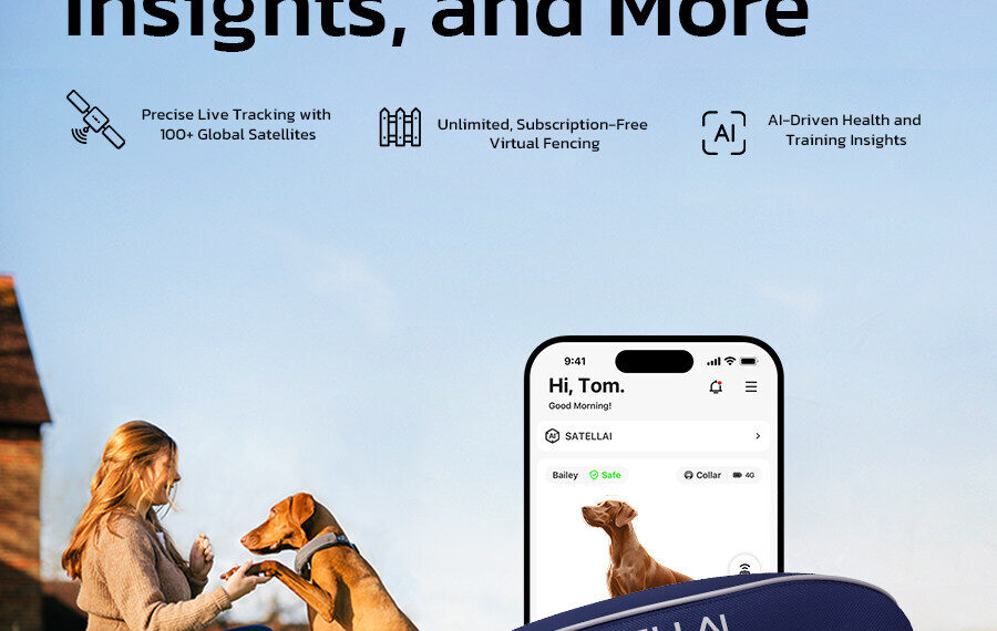 SATELLAI Launches World’s Most Connected Smart Dog Collar with Global Coverage and AI-Powered Monitoring