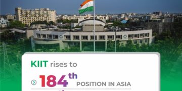THE Asia University Ranking 2025 Declared – KIIT Rises to 184th Position in Asia; 8th in India