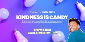Linkind and Jimmy Darts Partner for Walmart-Exclusive Launch of Matter Smart Bulbs