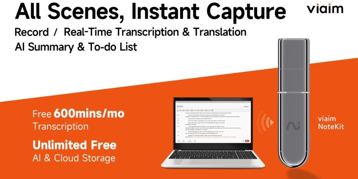viaim’s NoteKit AI Voice Recorder Poised to Transform North American Classrooms, Boosting Educator Efficiency