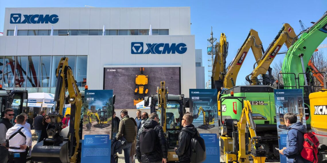 Bauma 2025: XCMG Excavator Debuts 13 E-Series Models Customized for the European Market