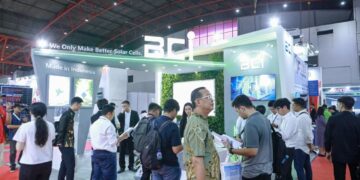 BCI debuts Solartech Indonesia 2025, Showcasing the Image of a Professional Solar cell Manufacturer