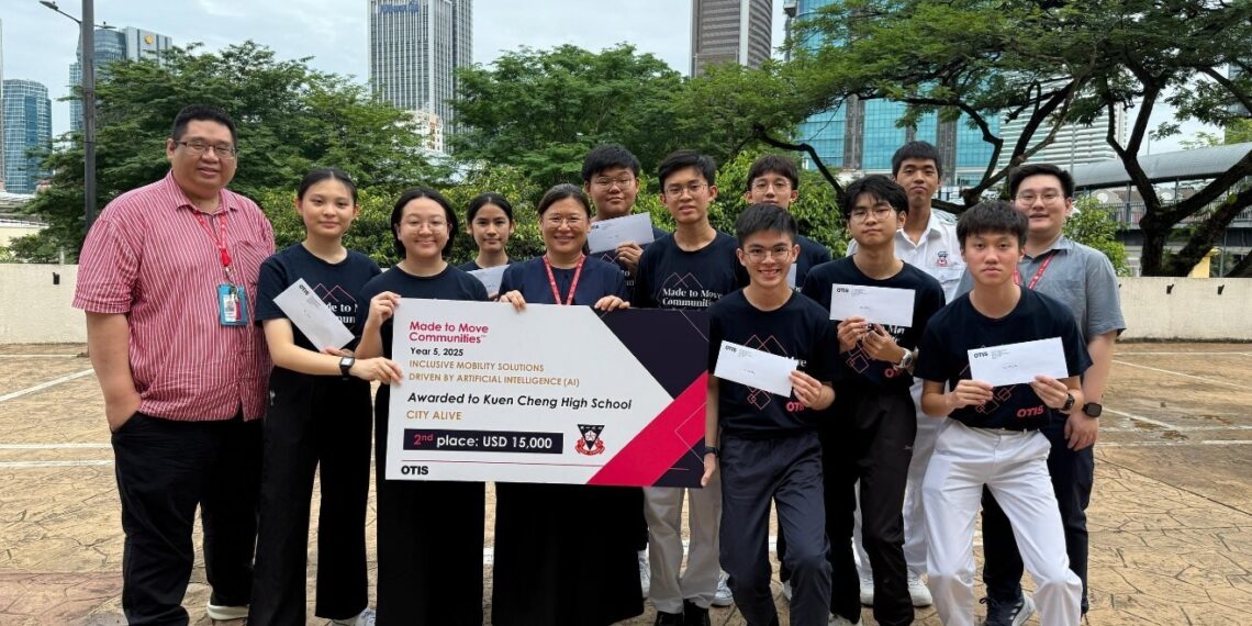 Kuen Cheng High School Earns 2nd Place in Otis’ Asia Pacific Regional Made to Move Communities™ Challenge