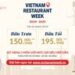 Vietnam Restaurant Week returns on 4.4 with over 100+ limited set menu deals