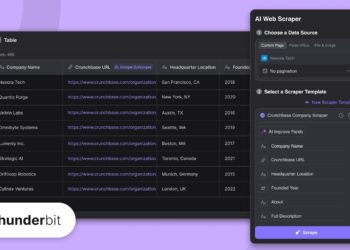 Thunderbit Launches Vertical AI Web Data Extraction Agent Built for Business Users