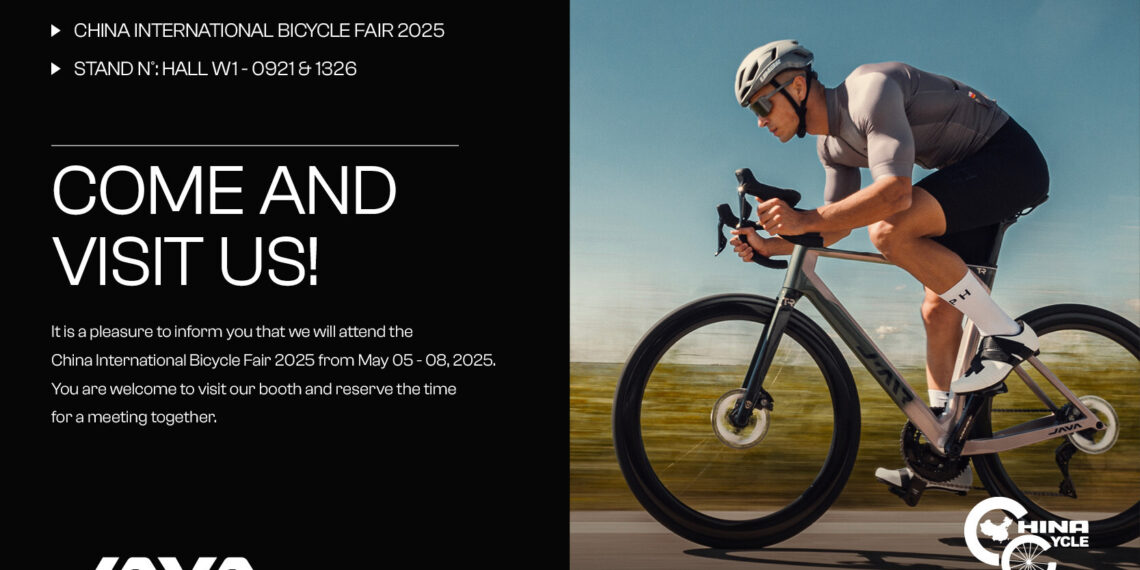 Mark your calendar, Java making a strong entrance to 2025 China International Bicycle Fair